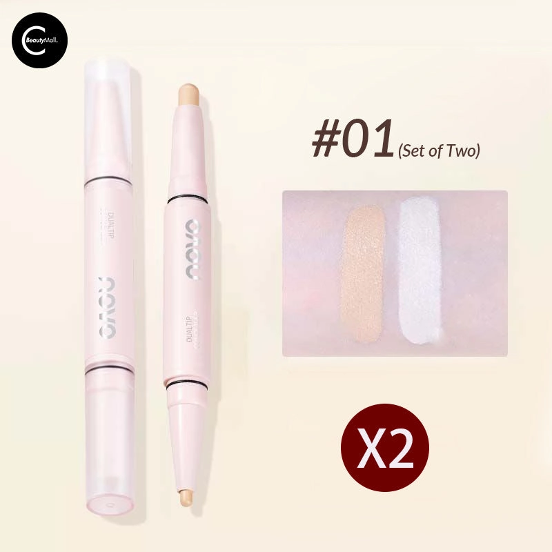 NOVO Dual-Ended Highlighter & Concealer Pen