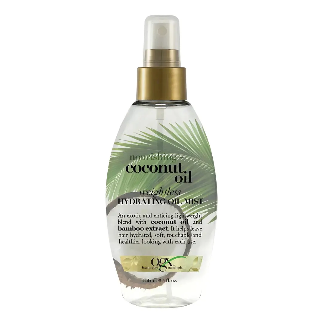 OGX Nourishing   Coconut Oil Weightless Hydrating Oil Mist - 4 oz