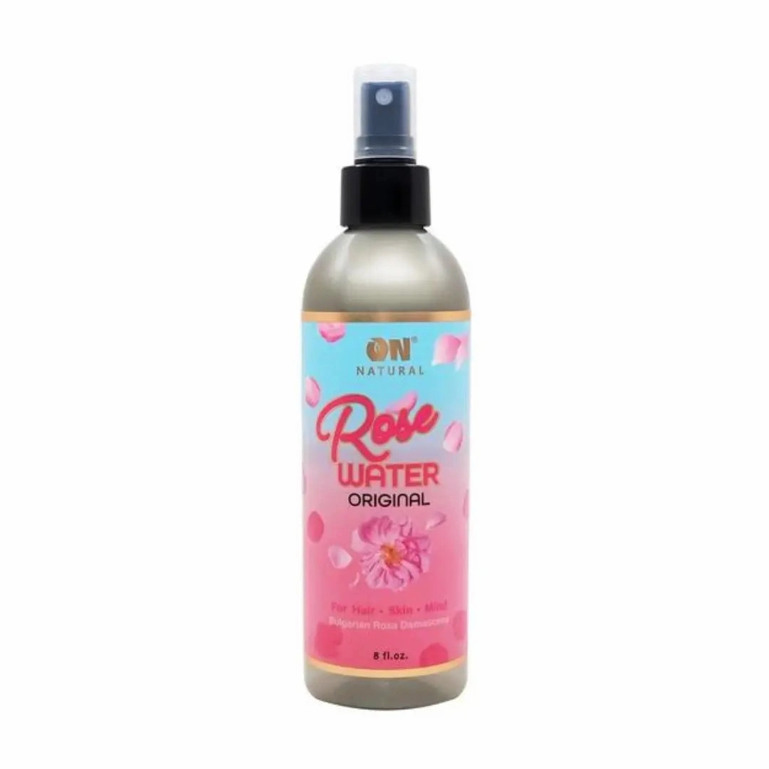 On Natural Rose Water for Hair. Skin & Mind - 8 oz