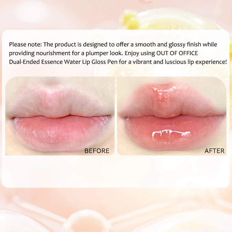 OUT OF OFFICE Dual-Ended Essence Water Lip Gloss Pen