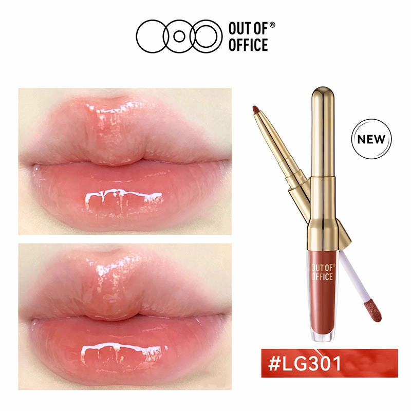 OUT OF OFFICE Dual-Ended Essence Water Lip Gloss Pen