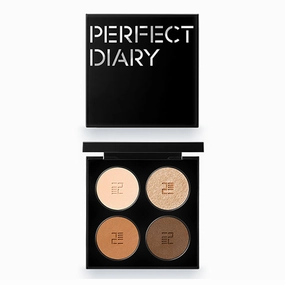 Perfect Diary 4-Color Infusion Eyeshadow Palette