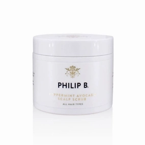 Philip B. Peppermint Avocado Scalp Scrub 8oz