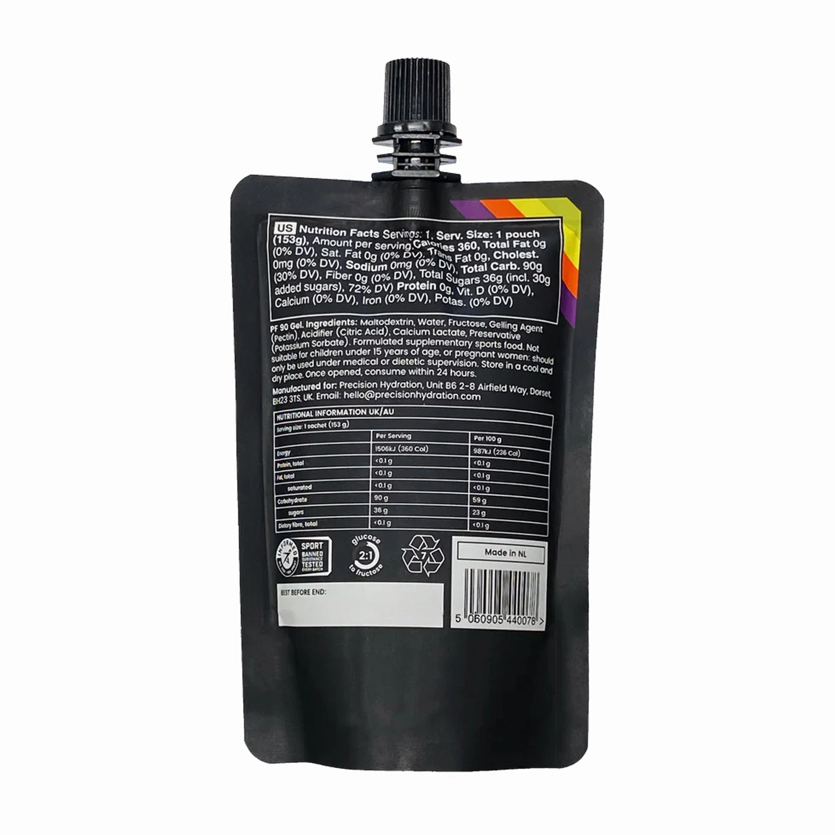 Precision Fuel & Hydration PF 90 Energy Gel