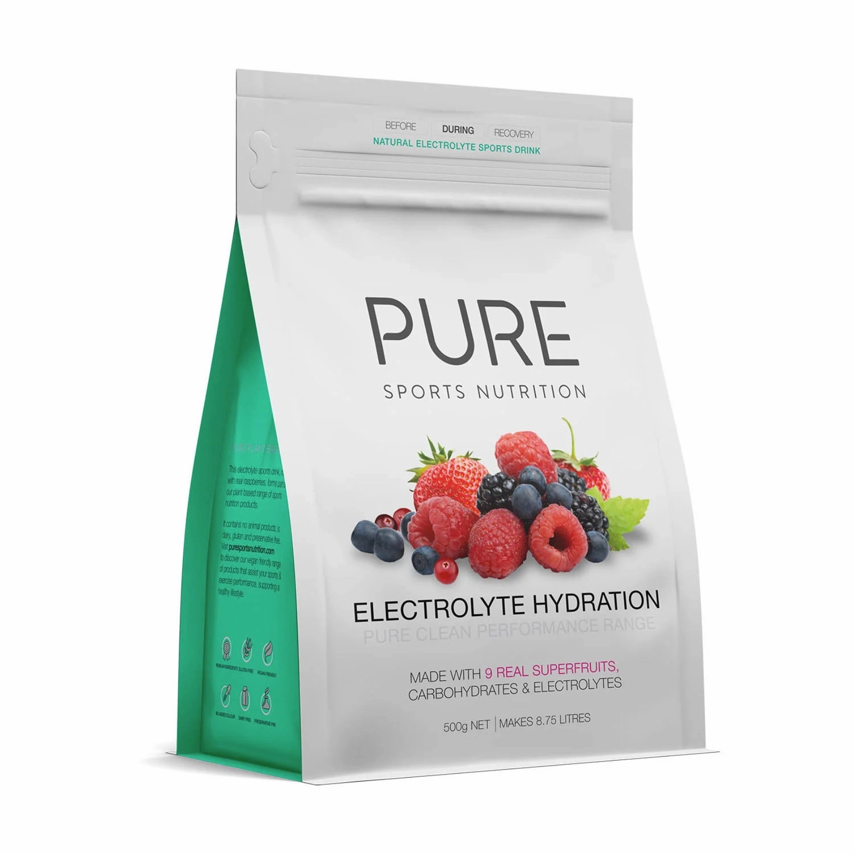 PURE Sports Nutrition 500g Electrolyte Hydration