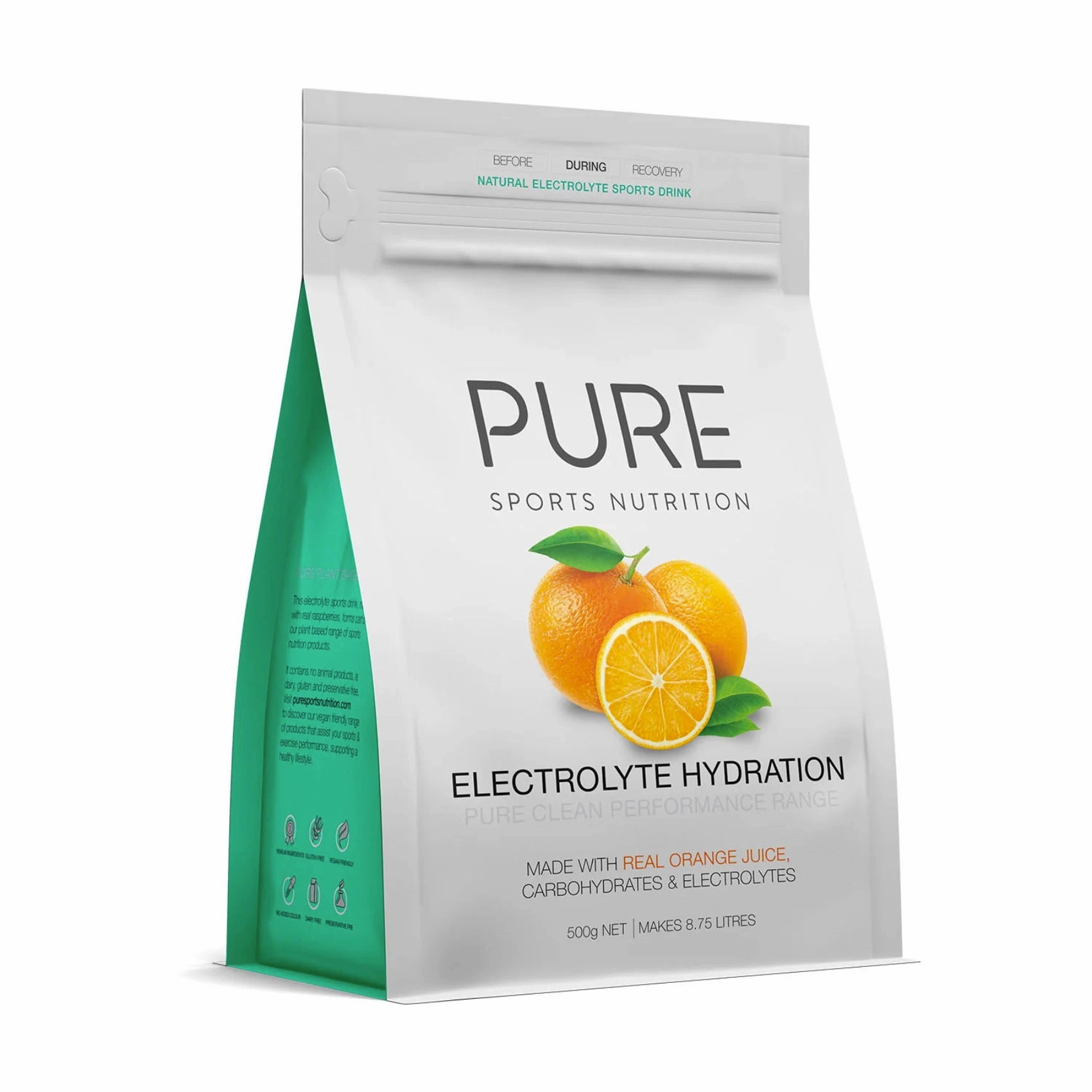 PURE Sports Nutrition 500g Electrolyte Hydration