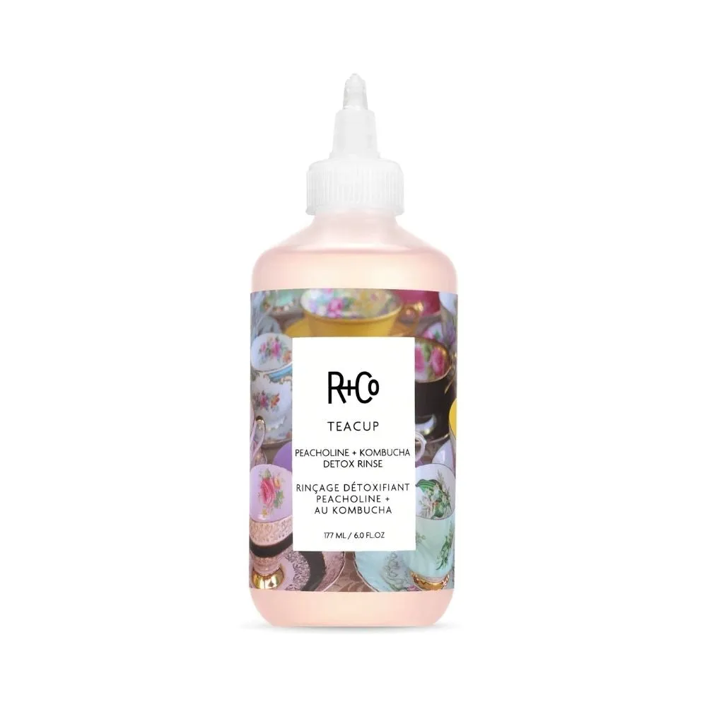 R Co Teacup Peacholine   Kombucha Detox Rinse 6oz