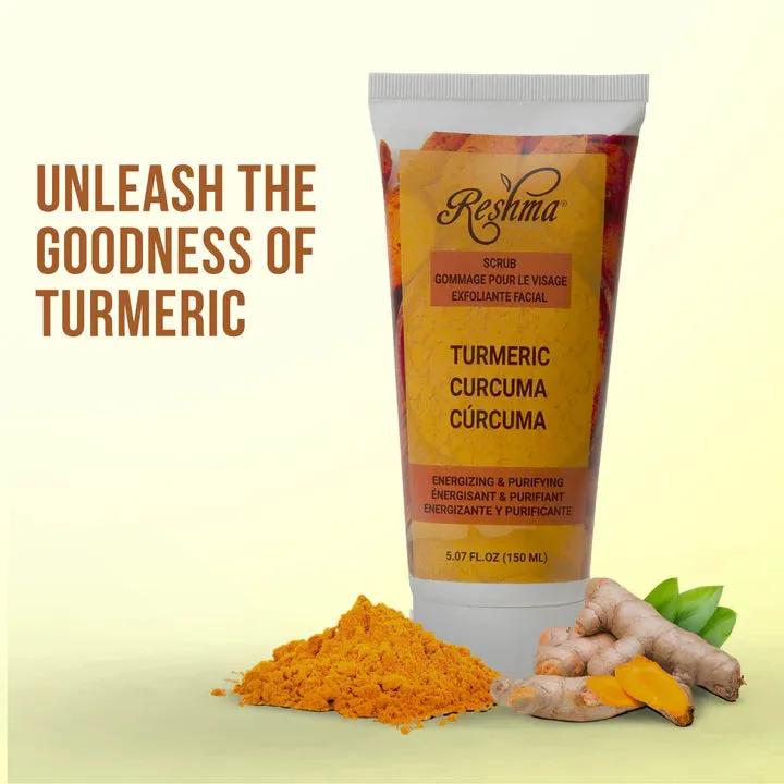 Reshma Beauty Energizing and Purifying Turmeric Scrub - 5.07 oz