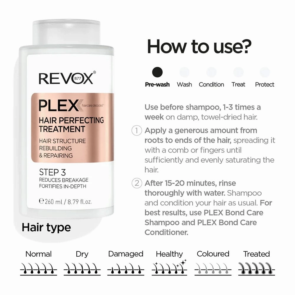 Revox B77 Plex Hair Perfecting Treatment Step 3 260ml