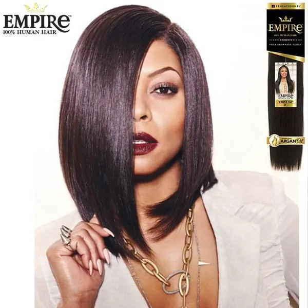 Sensationnel Empire 100% Human Hair Yaki Weave - 8 Inch