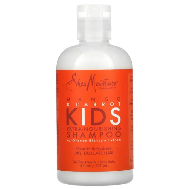 SheaMoisture. Kids Extra-Nourishing Shampoo. Mango Carrot. 8 fl oz (237 ml)