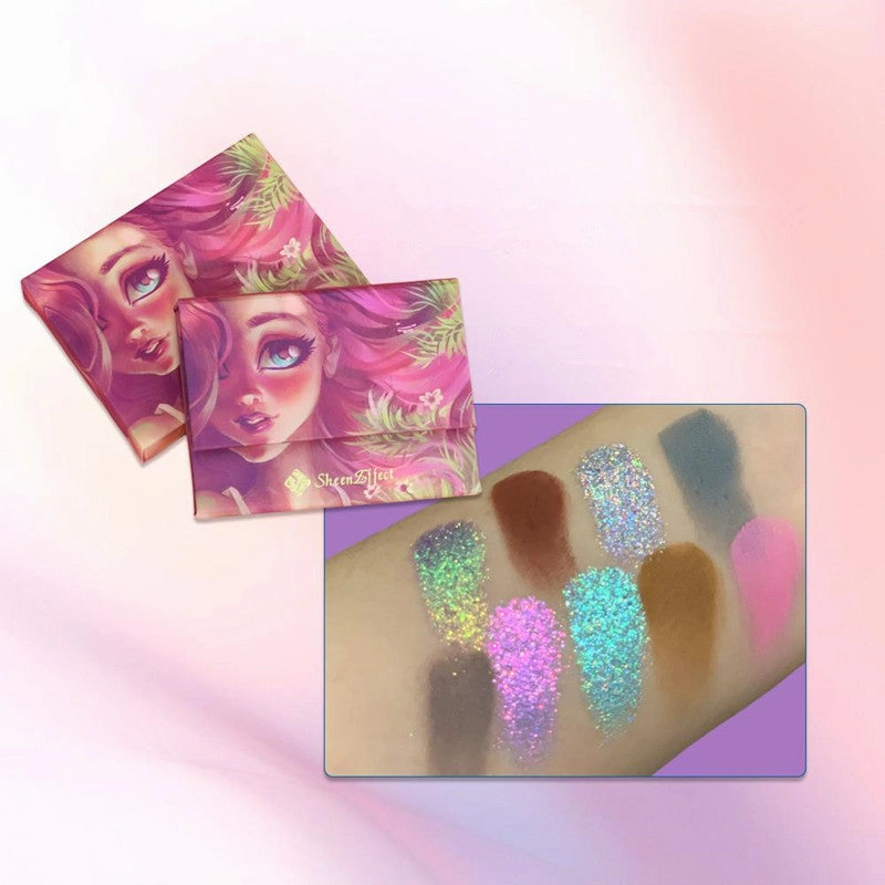 SheenEffect X NIKESANSAN Dream Love Chameleon Eyeshadow Palette