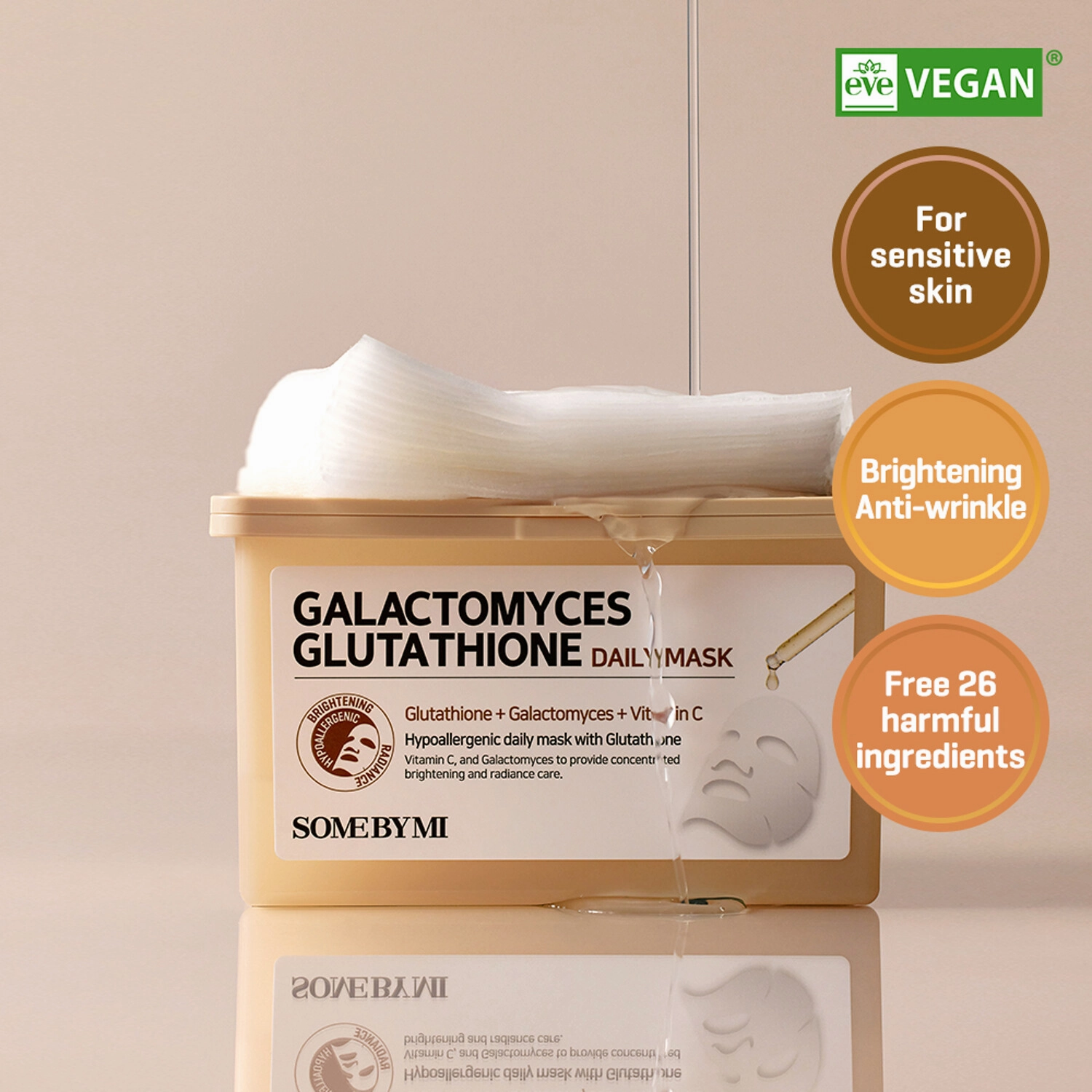 Some By Mi Galactomyces Glutathione Daily Mask 30ea