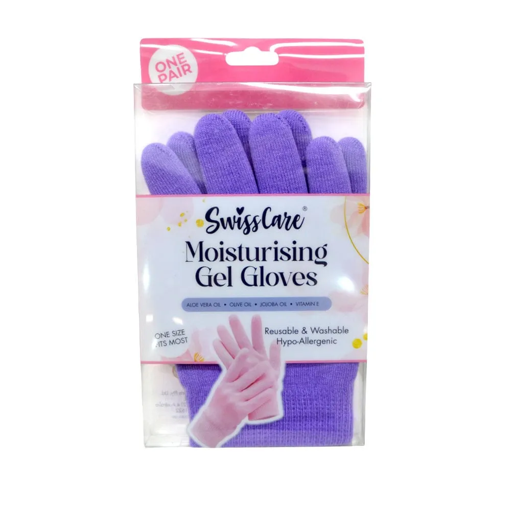 SwissCare Moisturising Gel Gloves Assorted