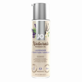 System Jo Naturals Massage Oil Lavender and Tahitian Vanilla 120ml