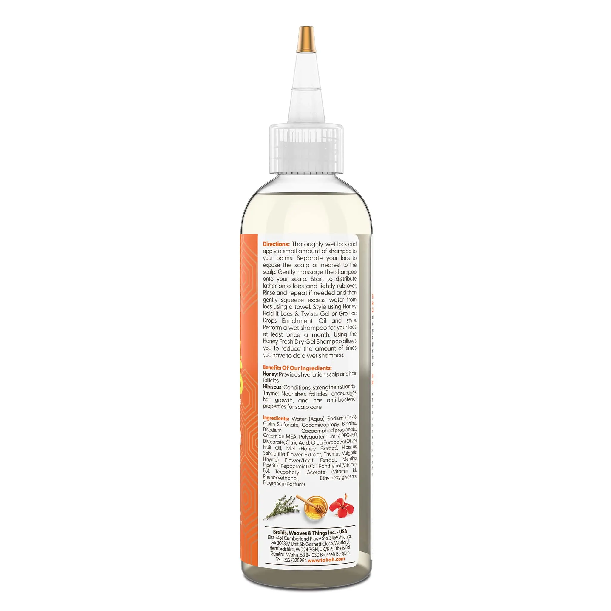Taliah Waajid Love My Locs Honey Mint Clarifying Sulfate Free Shampoo - 8 oz