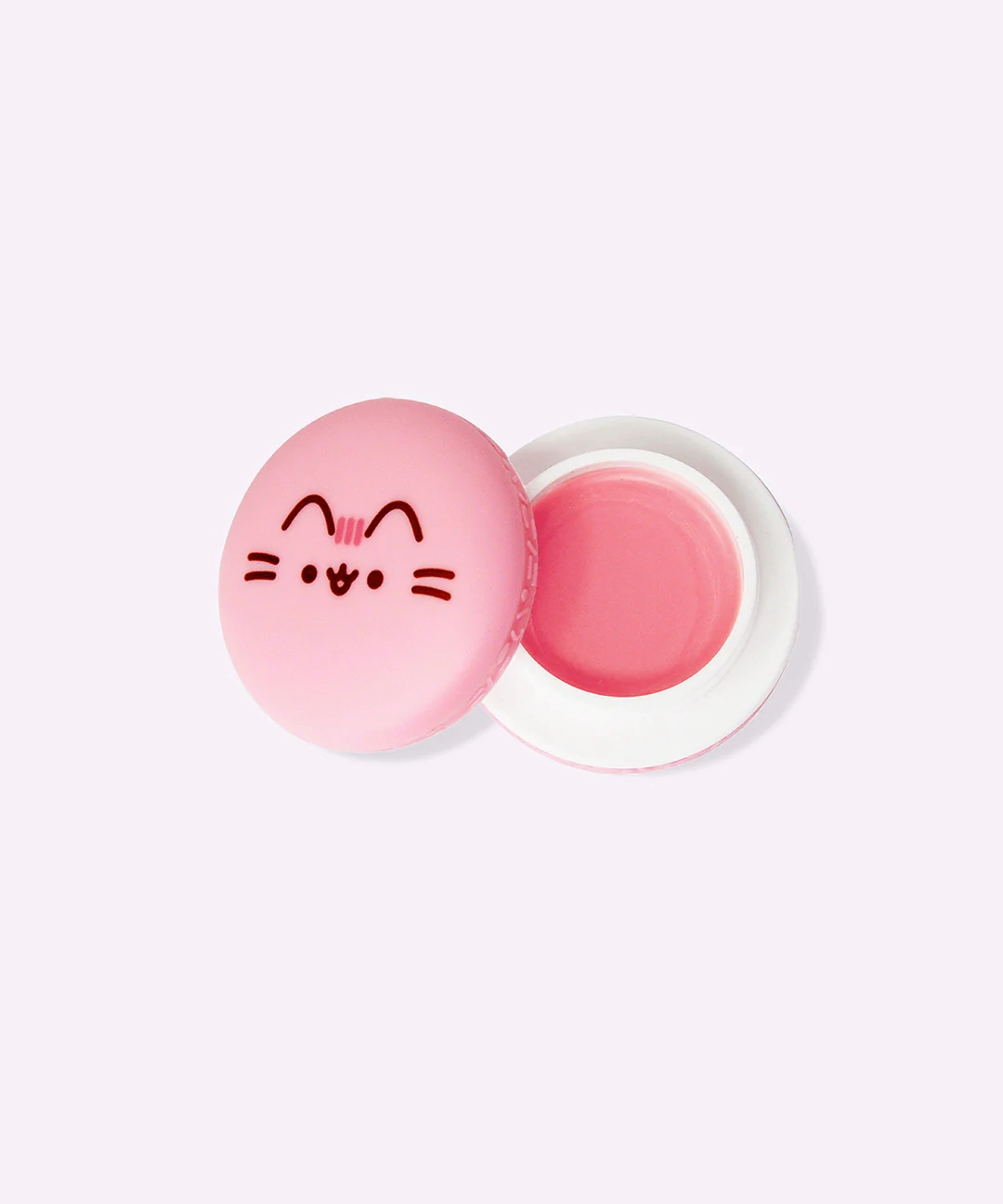 THE CREME SHOP - PUSHEEN STRAWBERRY DREAM MOISTURE REMEDY MACARON LIP BALM (1PC)