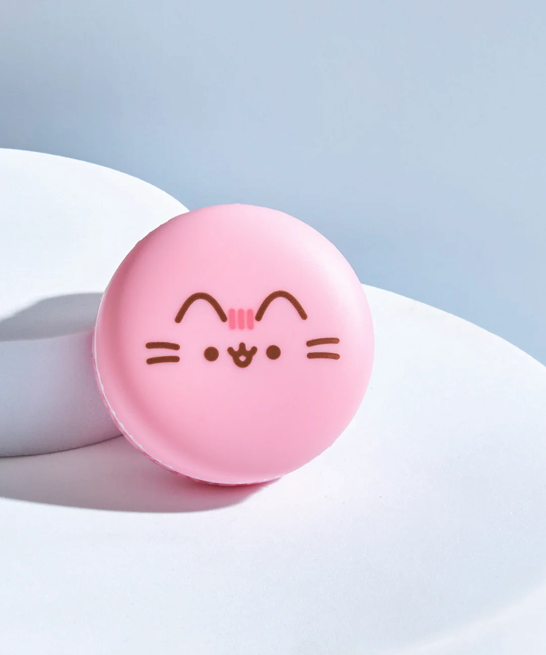 THE CREME SHOP - PUSHEEN STRAWBERRY DREAM MOISTURE REMEDY MACARON LIP BALM (1PC)