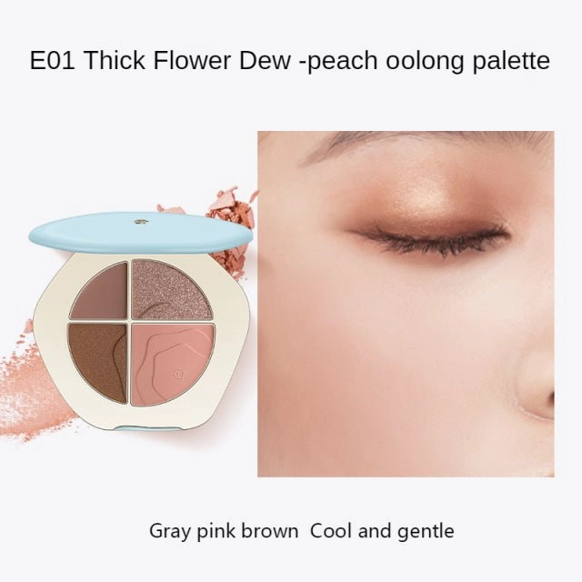 TIMAGE Flower Shadow Four-color Eyeshadow