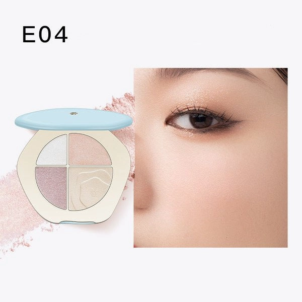 TIMAGE Flower Shadow Four-color Eyeshadow