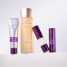 Time Revolution Anti-Aging K-Beauty Skincare Routine Kit
