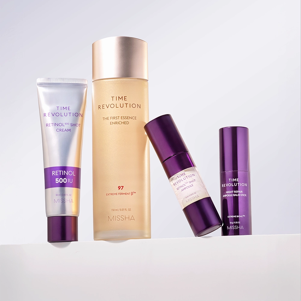 Time Revolution Anti-Aging K-Beauty Skincare Routine Kit