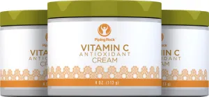 Vitamin C Antioxidant Renewal Cream, 4 oz (113 g) Jar, 3  Jars