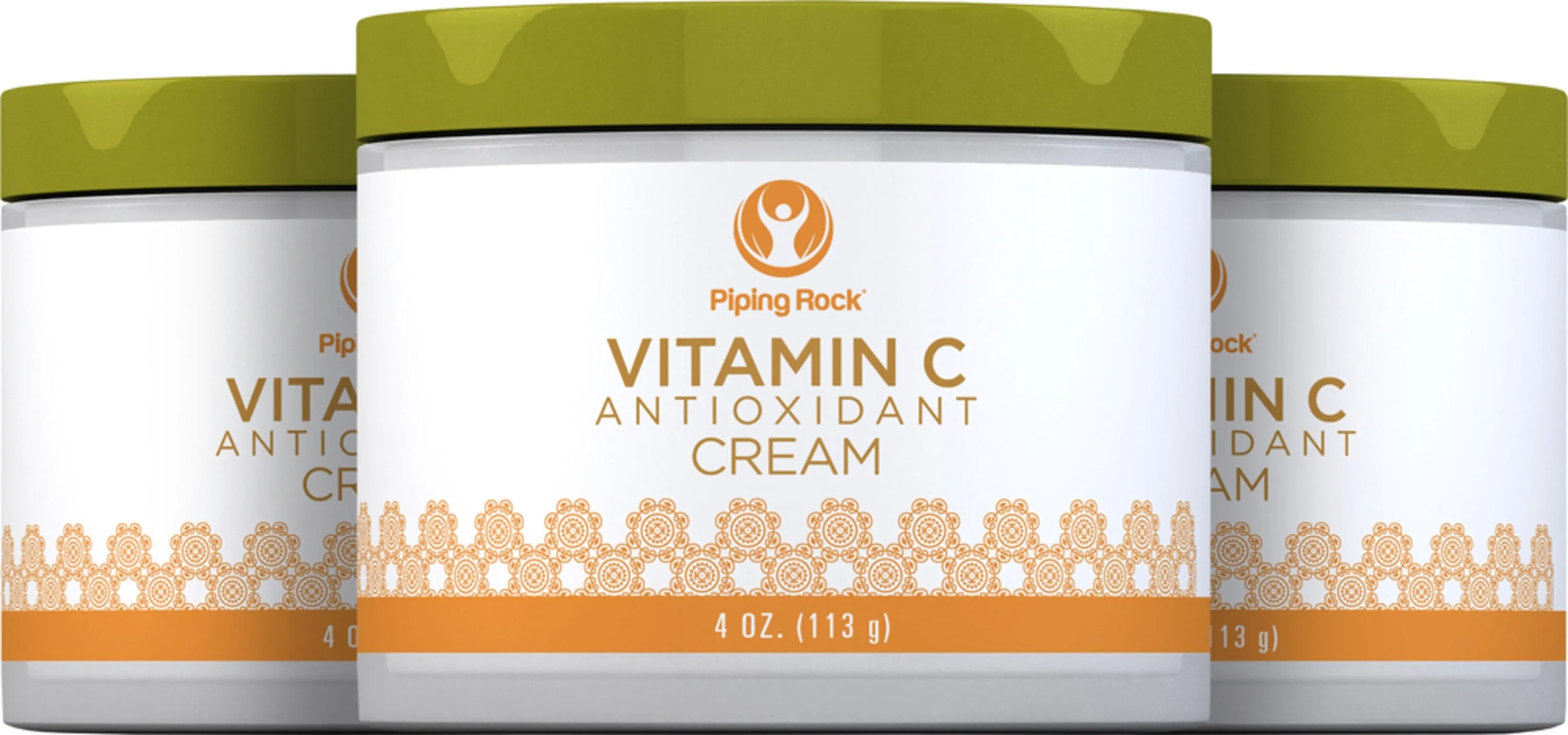 Vitamin C Antioxidant Renewal Cream, 4 oz (113 g) Jar, 3  Jars