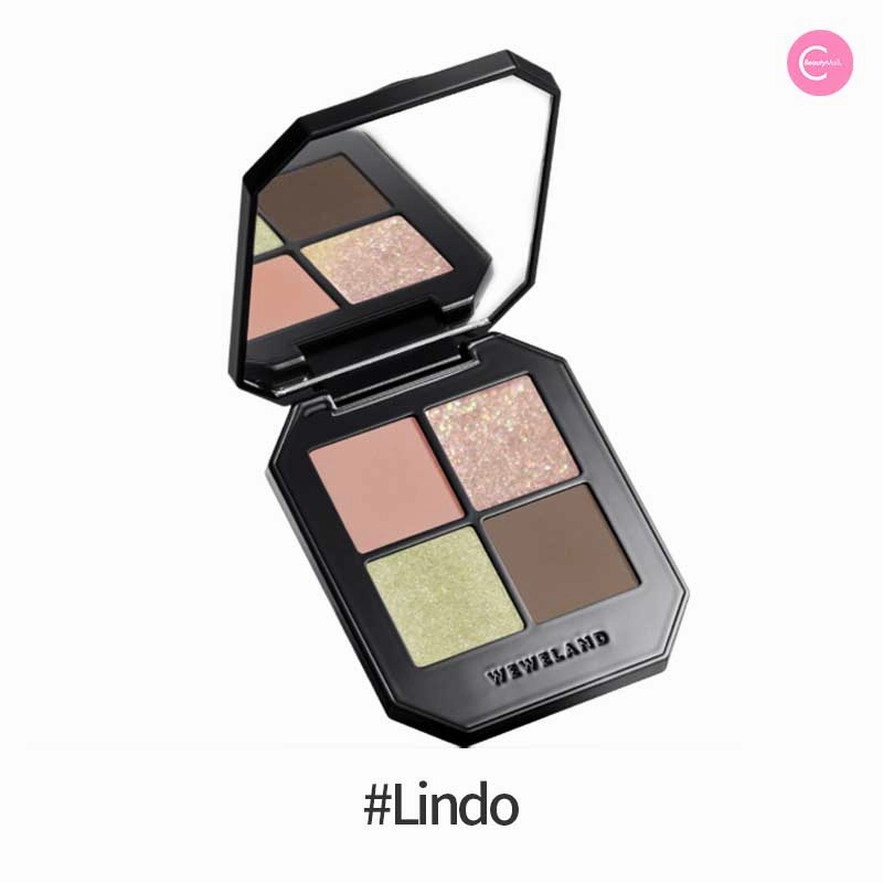 WEWELAND Black Treasure Quad Eyeshadow Palette – #001 Lindo