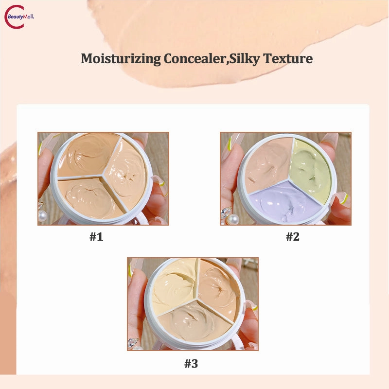 XIXI Flawless Skin Long-Lasting 3-Color Concealer